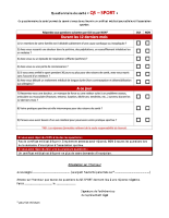 Questionnaire santé ASBR 2023