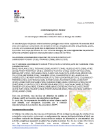 Communiqué de presse Influenza Aviaire