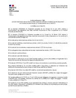 Arrêté préfectoral du 22 mai 2026
